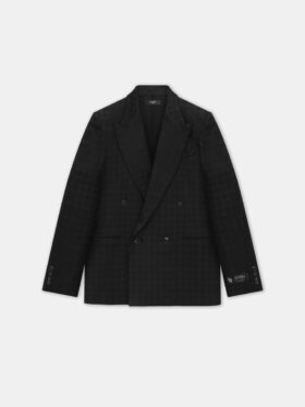BLAZER À DOUBLE BOUTONNAGE TONAL MA QUAD