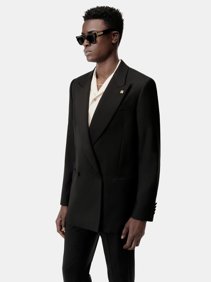 BLAZER MA À DOUBLE BOUTONNAGE