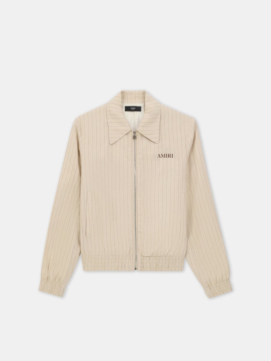 BLOUSON À RAYURES