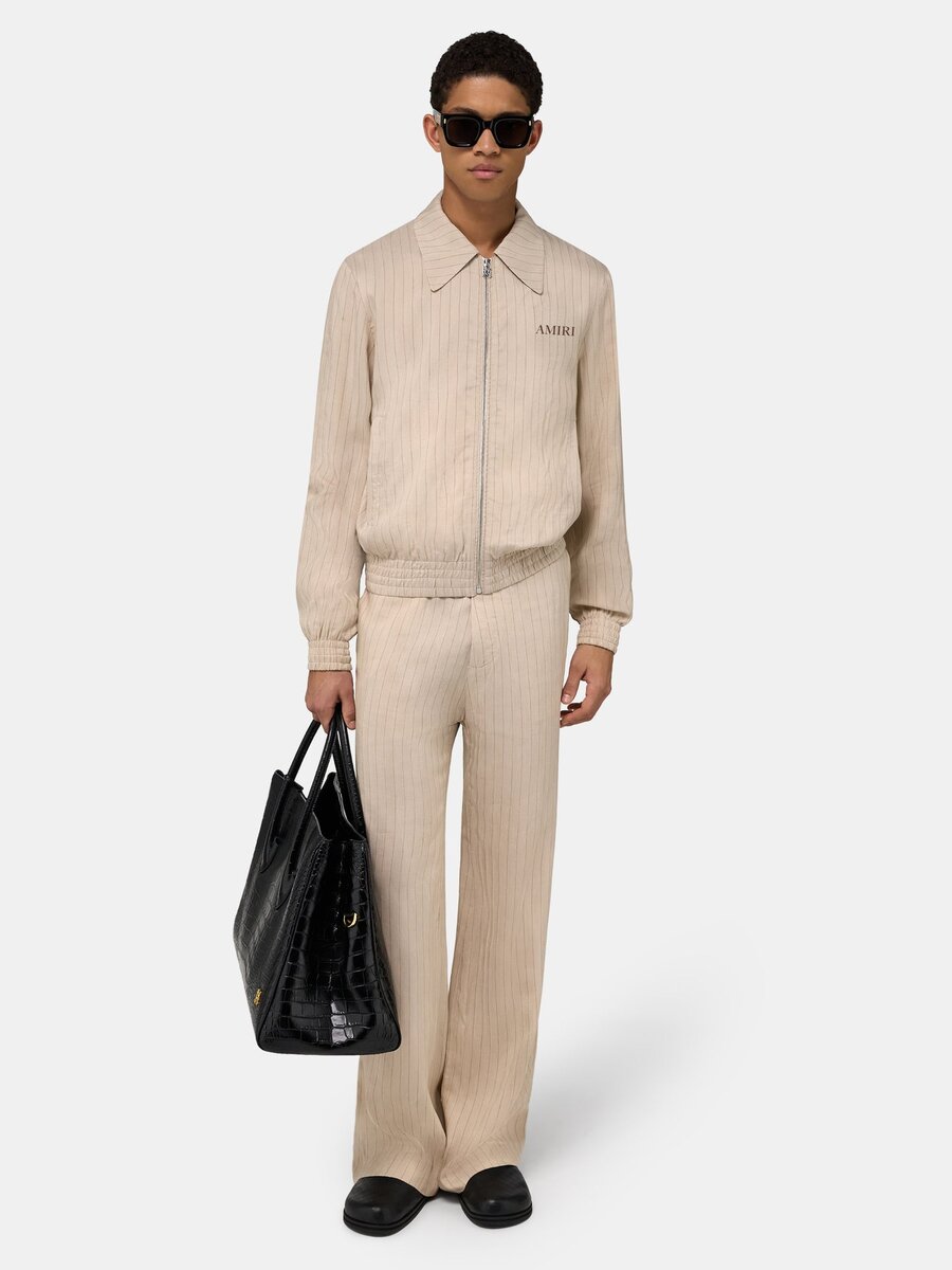 BLOUSON À RAYURES