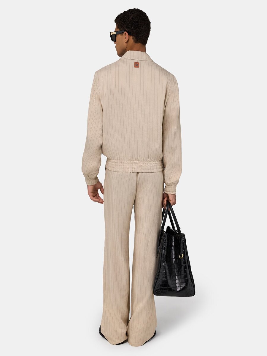 BLOUSON À RAYURES