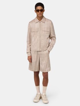 BLOUSON À RAYURES AMIRI