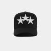 CASQUETTE AMIRI EN TOUTE TOILE AVEC TROIS ÉTOILES DÉCALÉES