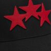 CASQUETTE AMIRI EN TOUTE TOILE AVEC TROIS ÉTOILES DÉCALÉES