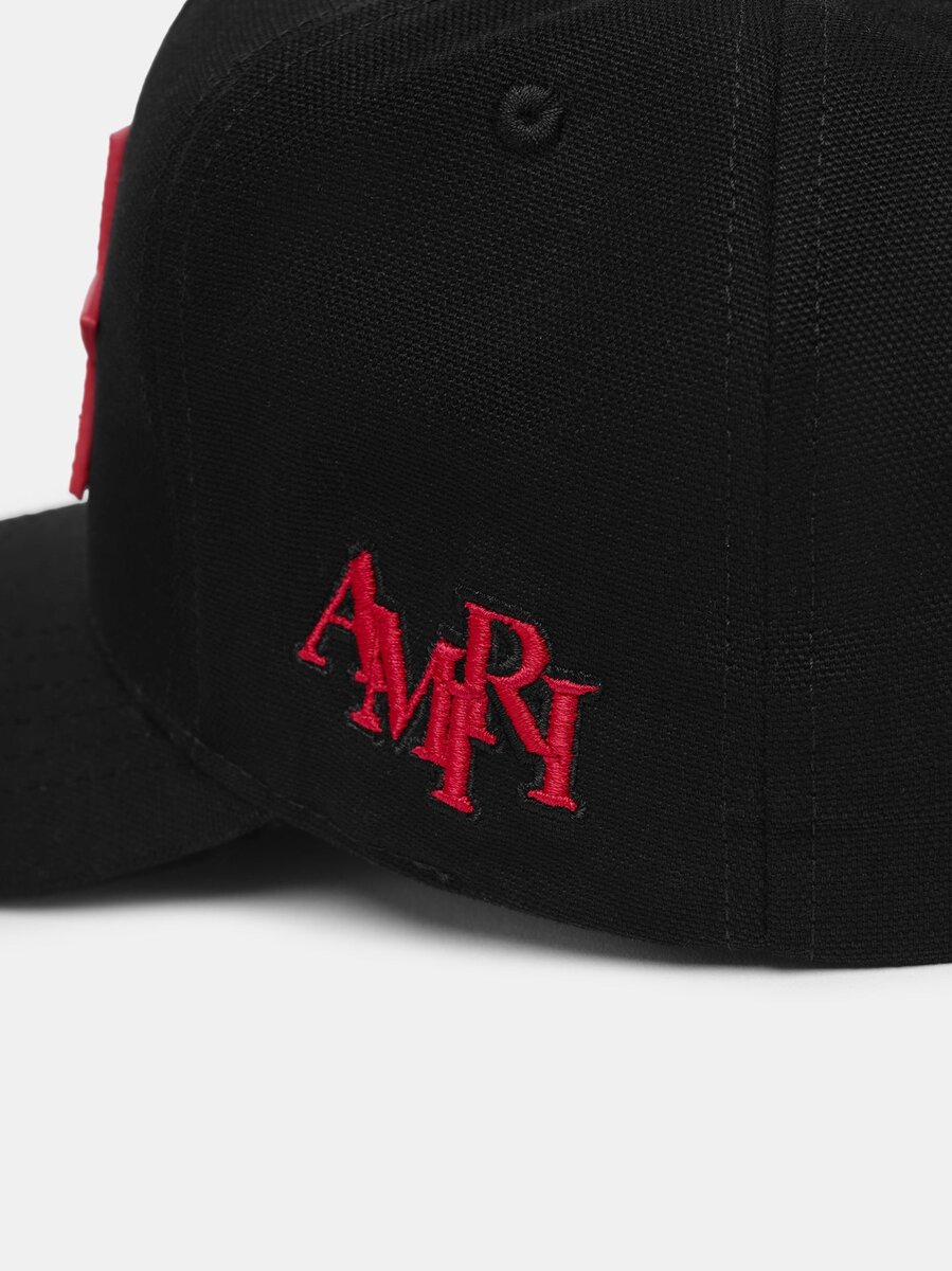 CASQUETTE AMIRI EN TOUTE TOILE AVEC TROIS ÉTOILES DÉCALÉES