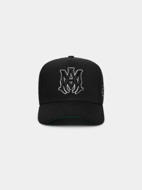 CASQUETTE EN TOILE INTÉGRALE MA STAGGERED AMIRI