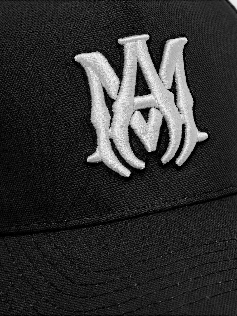 CASQUETTE EN TOILE INTÉGRALE MA STAGGERED AMIRI