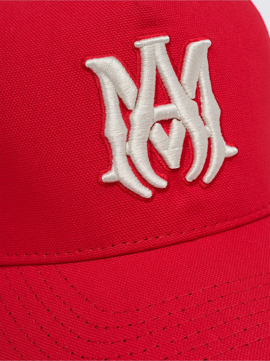 CASQUETTE EN TOILE INTÉGRALE MA STAGGERED AMIRI
