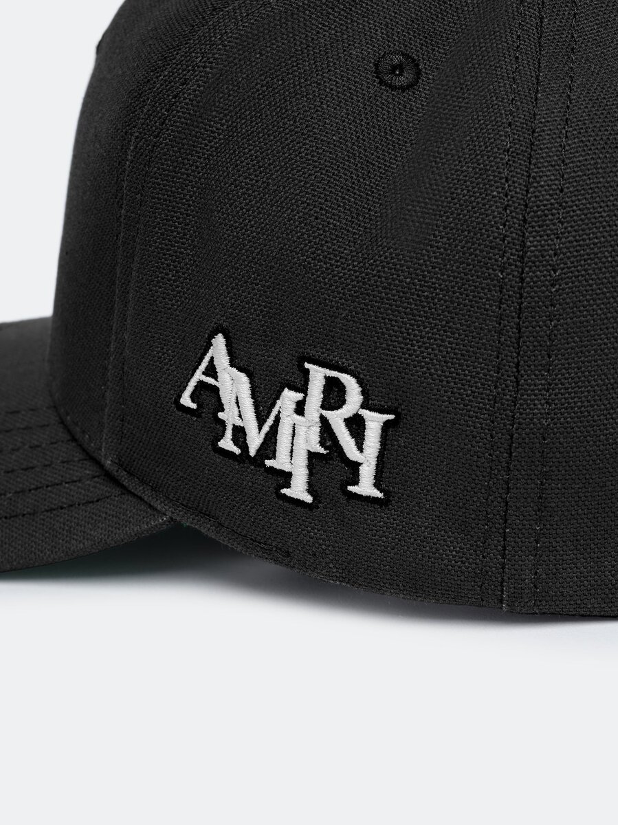 CASQUETTE EN TOILE INTÉGRALE MA STAGGERED AMIRI