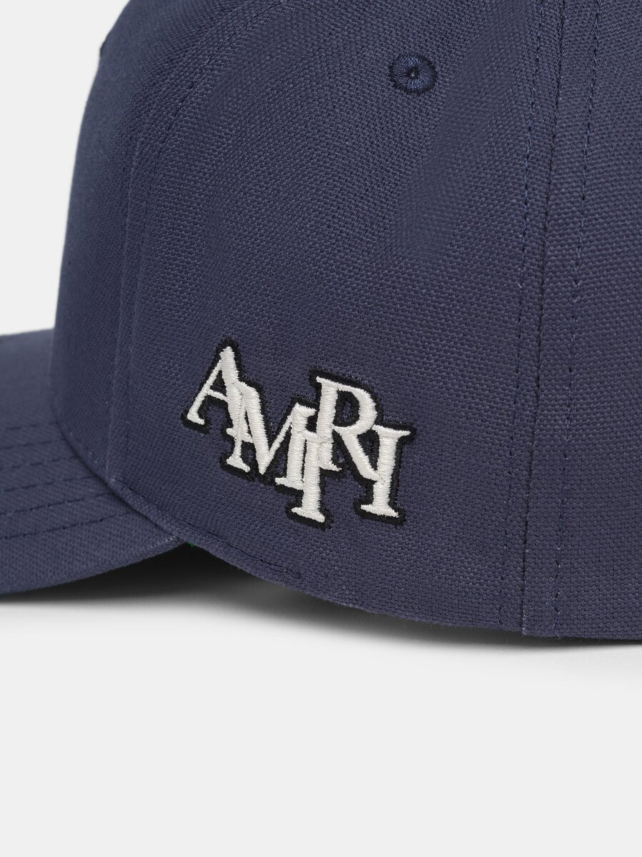 CASQUETTE EN TOILE INTÉGRALE MA STAGGERED AMIRI