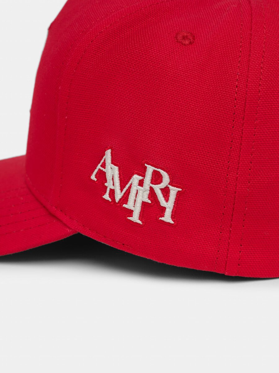 CASQUETTE EN TOILE INTÉGRALE MA STAGGERED AMIRI