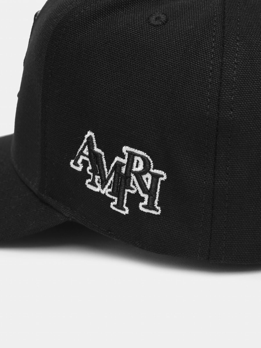 CASQUETTE EN TOILE INTÉGRALE MA STAGGERED AMIRI