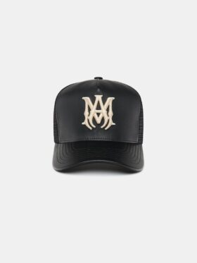 CASQUETTE TRUCKER MA EN CUIR