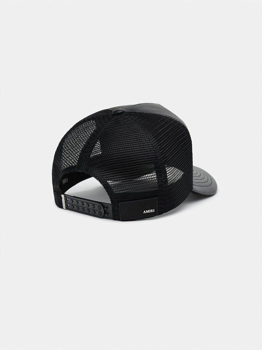 CASQUETTE TRUCKER MA EN CUIR