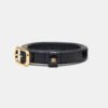 CEINTURE DE 2 CM À MOTIF CROCODILE GAUFRE