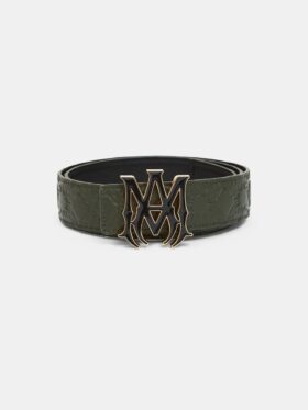 CEINTURE EN CUIR MA QUAD 4 CM