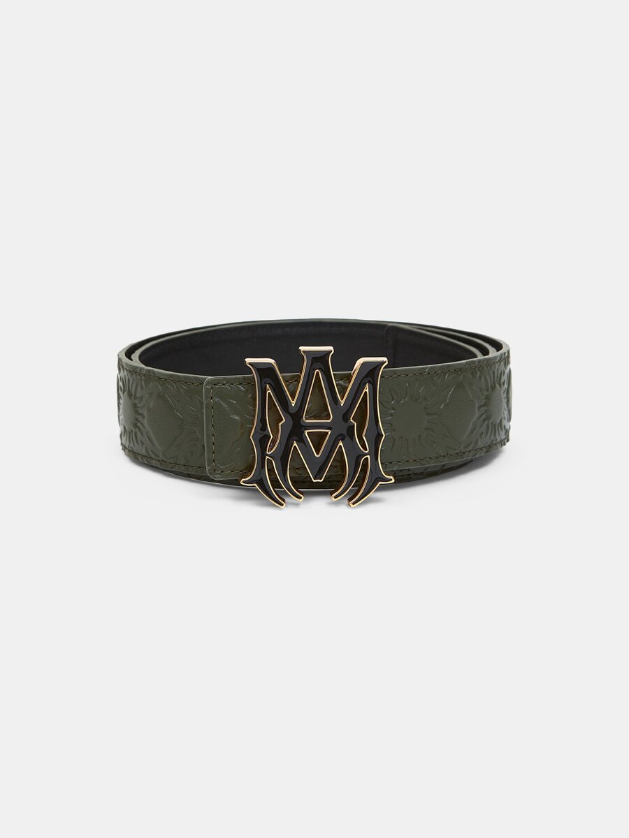 CEINTURE EN CUIR MA QUAD 4 CM