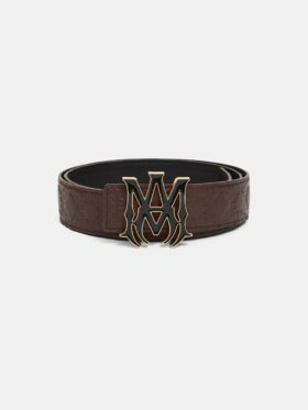 CEINTURE EN CUIR MA QUAD 4 CM