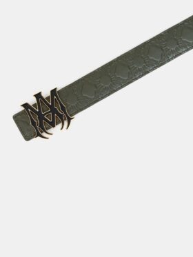 CEINTURE EN CUIR MA QUAD 4 CM