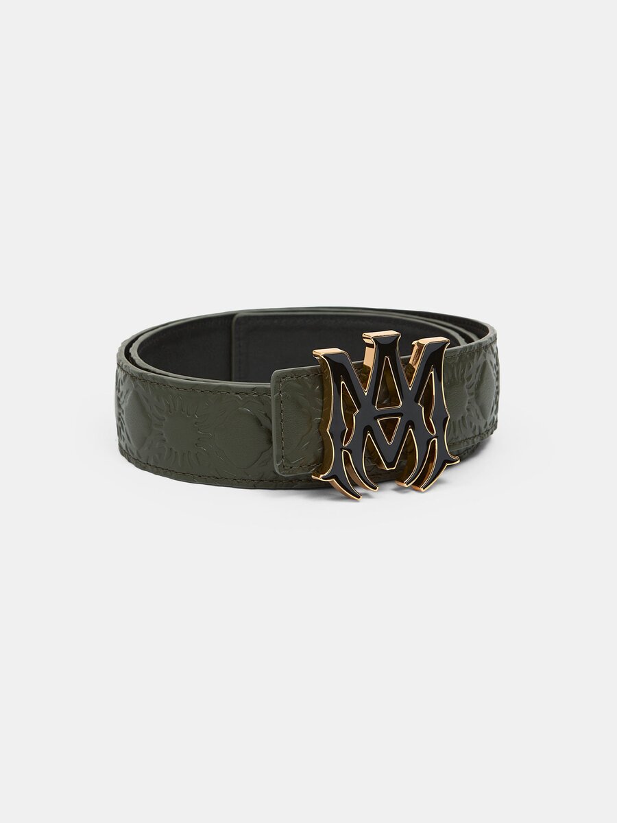 CEINTURE EN CUIR MA QUAD 4 CM