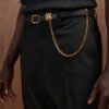 CEINTURE À MAILLONS DE 2 CM