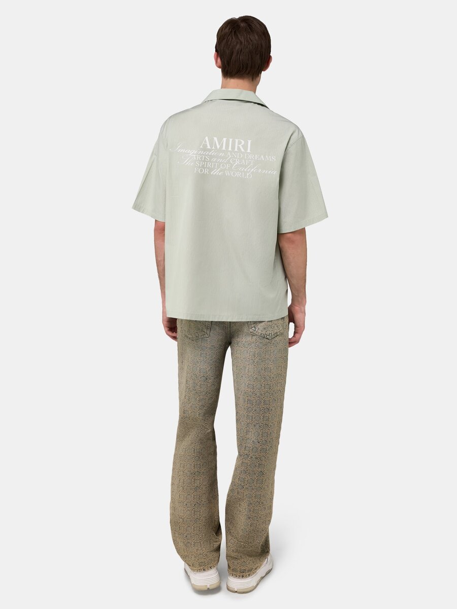 CHEMISE DE CAMP AMIRI SPIRIT BOX