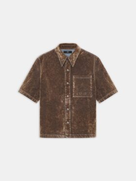 CHEMISE DE CAMP EN VELOURS