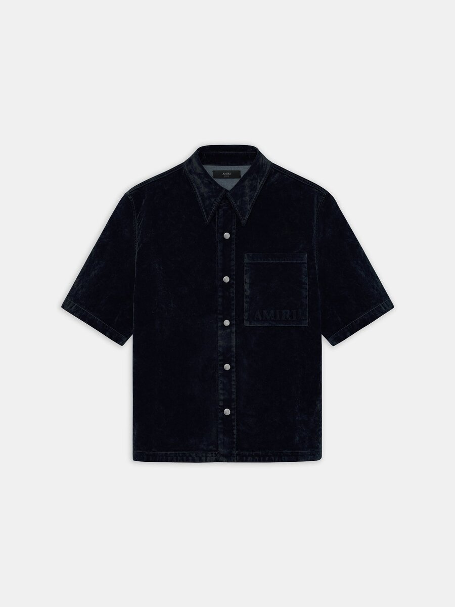 CHEMISE DE CAMP EN VELOURS