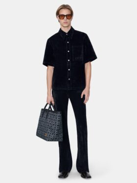 CHEMISE DE CAMP EN VELOURS