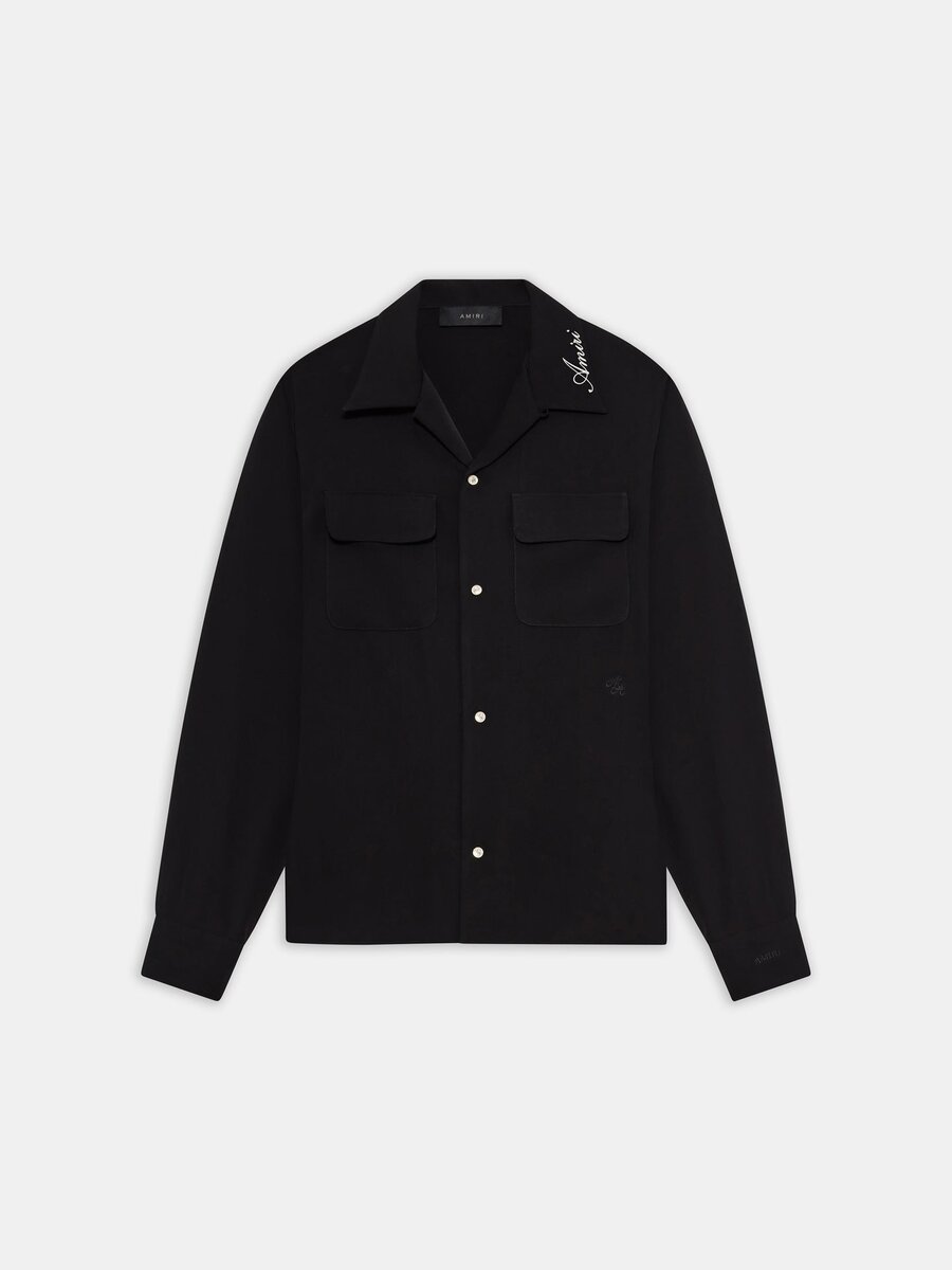 CHEMISE DE TENUE À POCHES ARRONDIS
