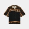 CHEMISE EN MAILLE TIE-DYE AVEC PATCH MA