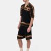 SHORT EN MAILLE TIE-DYE AVEC PATCH MA
