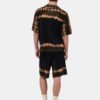 SHORT EN MAILLE TIE-DYE AVEC PATCH MA