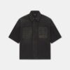 CHEMISE À MANCHES COURTES ET BOUTONS-PRESSION AMIRI 3D
