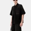 CHEMISE À MANCHES COURTES ET BOUTONS-PRESSION AMIRI 3D