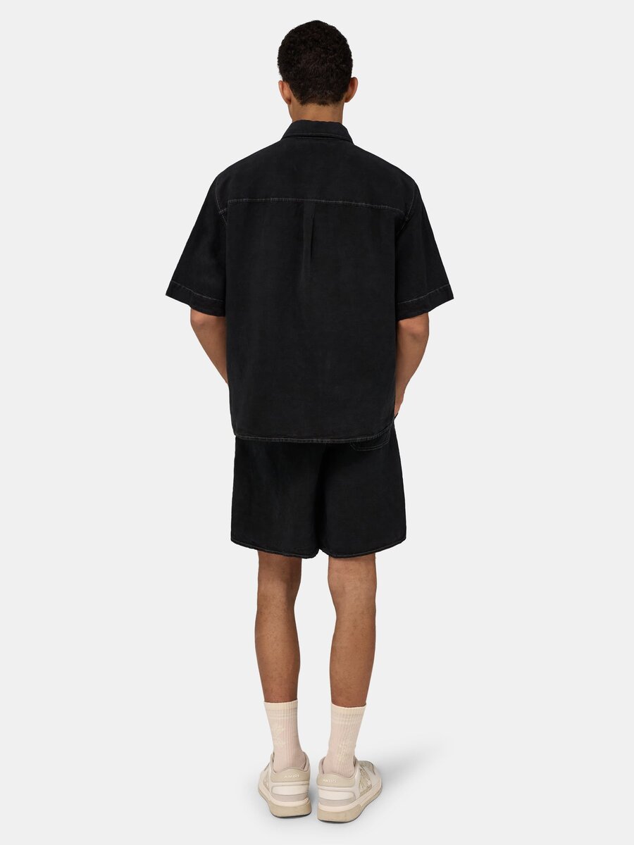 SHORT EN LIN « SCRIPT » GD