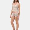 MICRO-SHORT À RAYURES MA POUR FEMMES