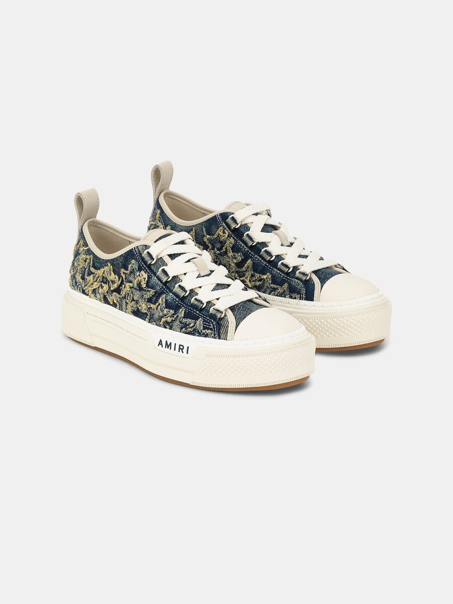 DENIM COURT LOW POUR FEMMES