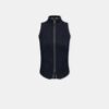 HAUT À FERMETURE ÉCLAIR EN DENIM BRUT AMIRI POUR FEMME