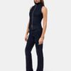 HAUT À FERMETURE ÉCLAIR EN DENIM BRUT AMIRI POUR FEMME