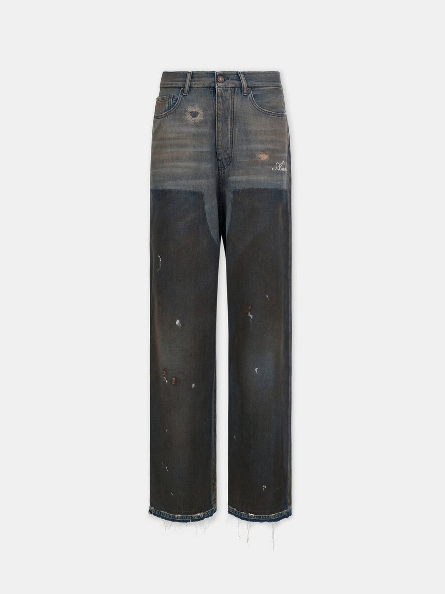JEAN FADED CARPENTER