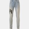 JEAN SKINNY AVEC LOGO DÉCALÉ