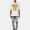 JEAN SKINNY FLAMES EMB