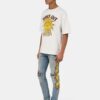 JEAN SKINNY FLAMES EMB