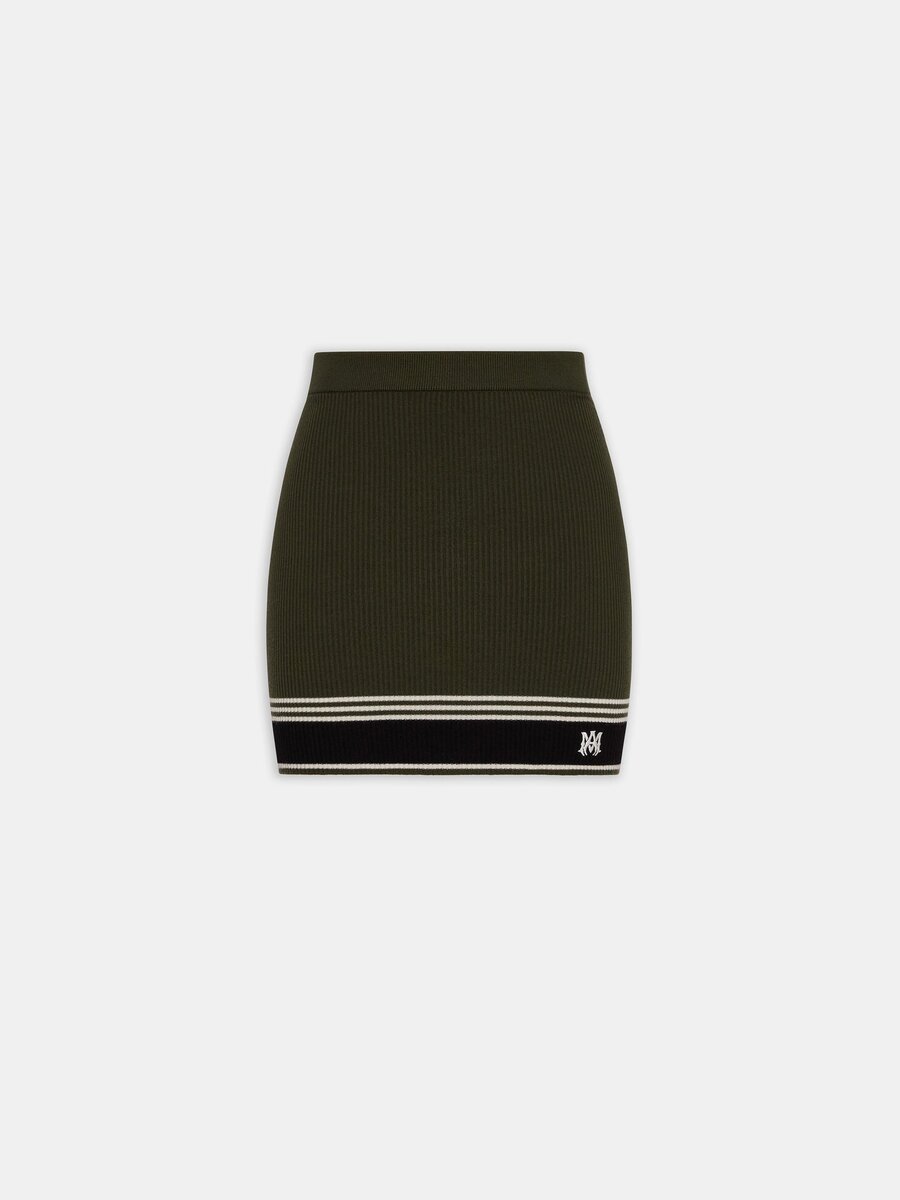 JUPE MINI À RAYURES MA POUR FEMME