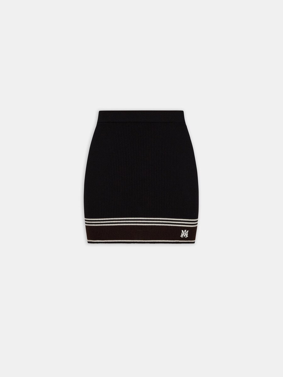 JUPE MINI À RAYURES MA POUR FEMME