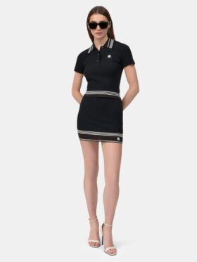 JUPE MINI À RAYURES MA POUR FEMME