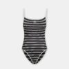 MAILLOT DE BAIN UNE PIÈCE À RAYURES POUR FEMMES