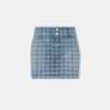 MINI-JUPE MA QUAD JACQUARD POUR FEMMES