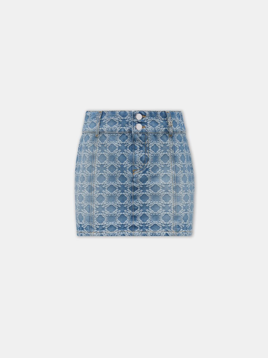 MINI-JUPE MA QUAD JACQUARD POUR FEMMES